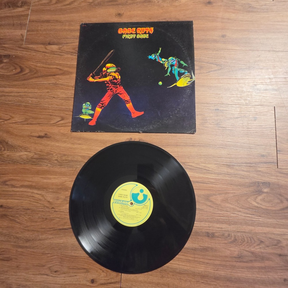 Babe Ruth – First Base Harvest Records 1973 SW-11151 Vinyl LP Rock VG+ VG+/VG+
